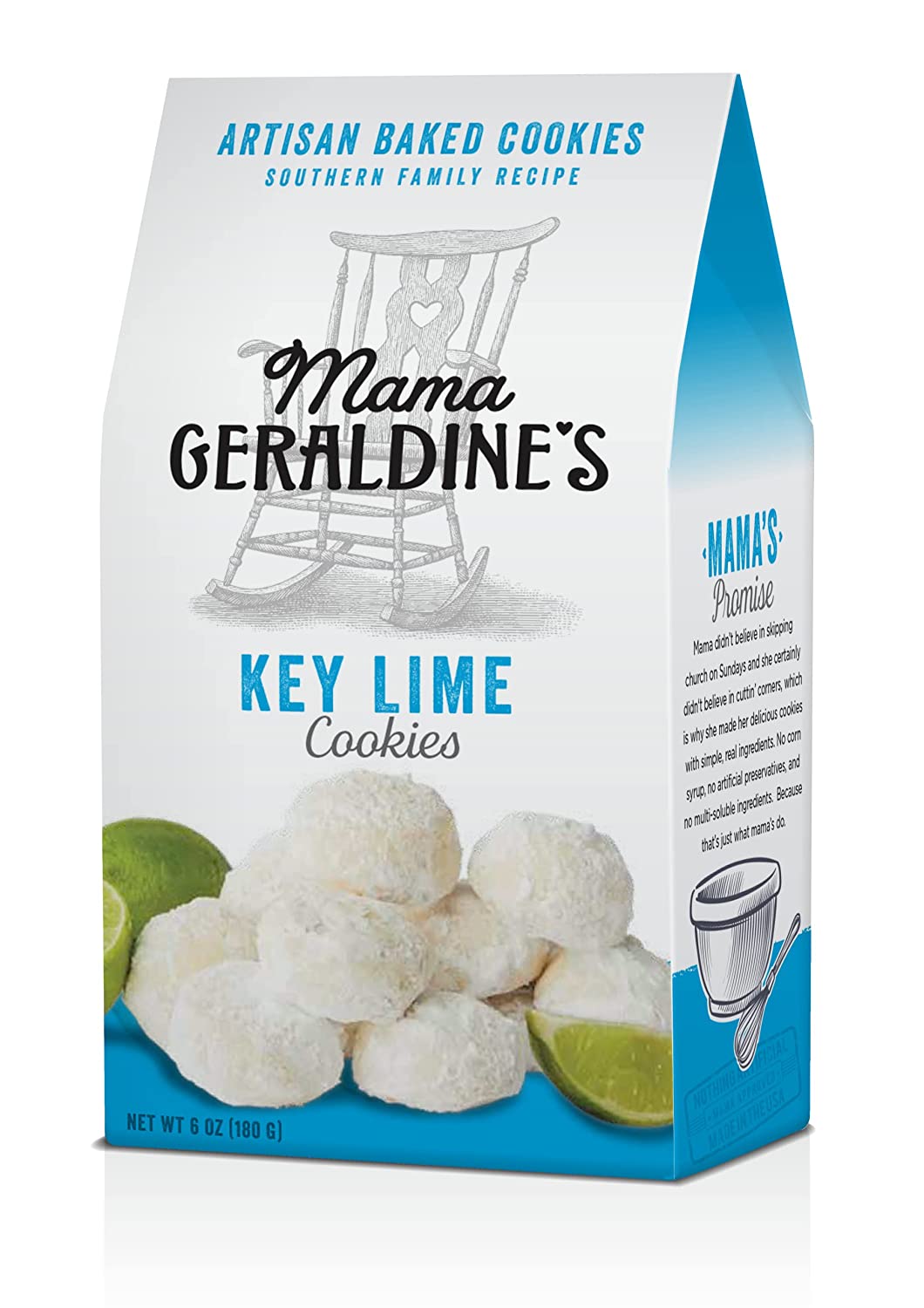 Mama Geraldine's Key Lime Cookies