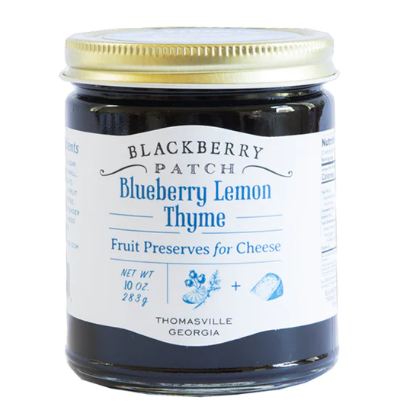 Blackberry Patch Blueberry Lemon Thyme Fruit Preserve for Cheese