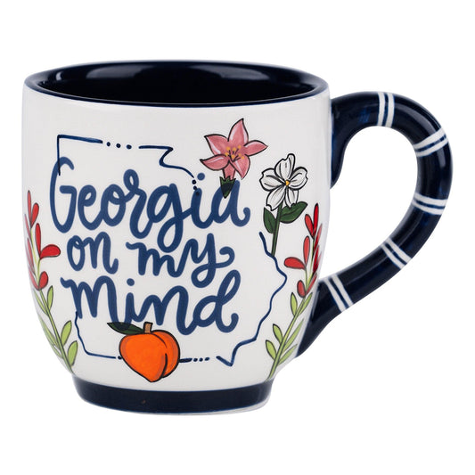 Floral Georgia On My Mind Mug