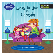 Lucky to Live in Georgia board book