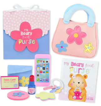 My Beary First Purse Children's Book Set