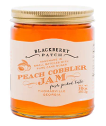 Blackberry Patch Peach Cobbler Jam