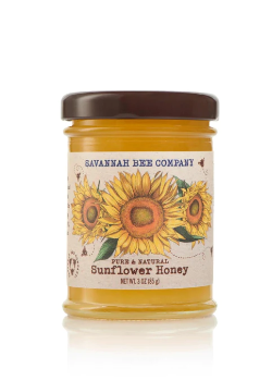 Savannah Bee's 3oz. Sunflower Honey