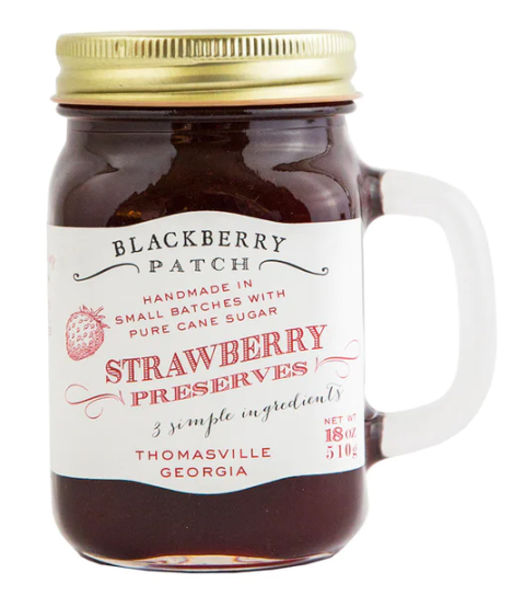 Strawberry Preserves Handled Mug