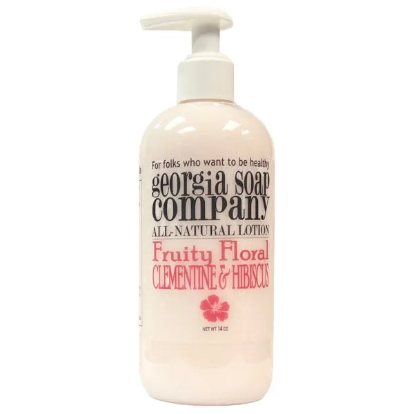 Georgia Soap Company's Clementine & Hibiscus Body Lotion