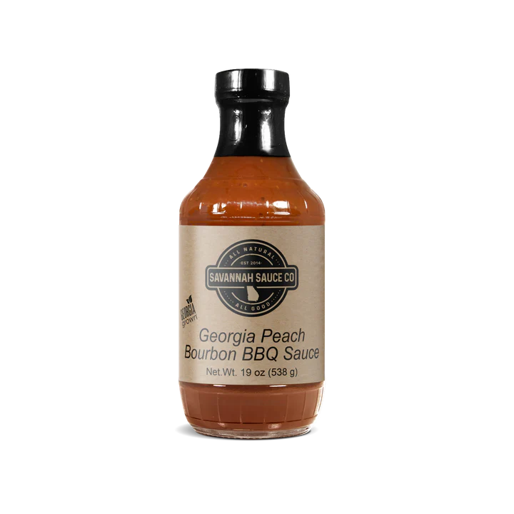 Georgia Peach Bourbon BBQ Sauce