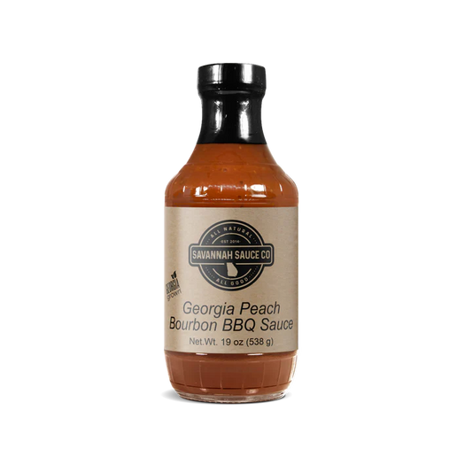 Georgia Peach Bourbon BBQ Sauce