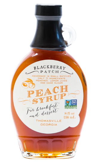 Blackberry Patch Peach Syrup