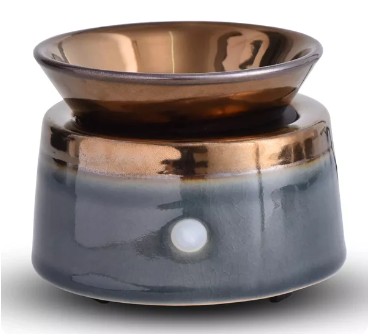 Copper & Blue Ceramic Tapered Wax Warmer